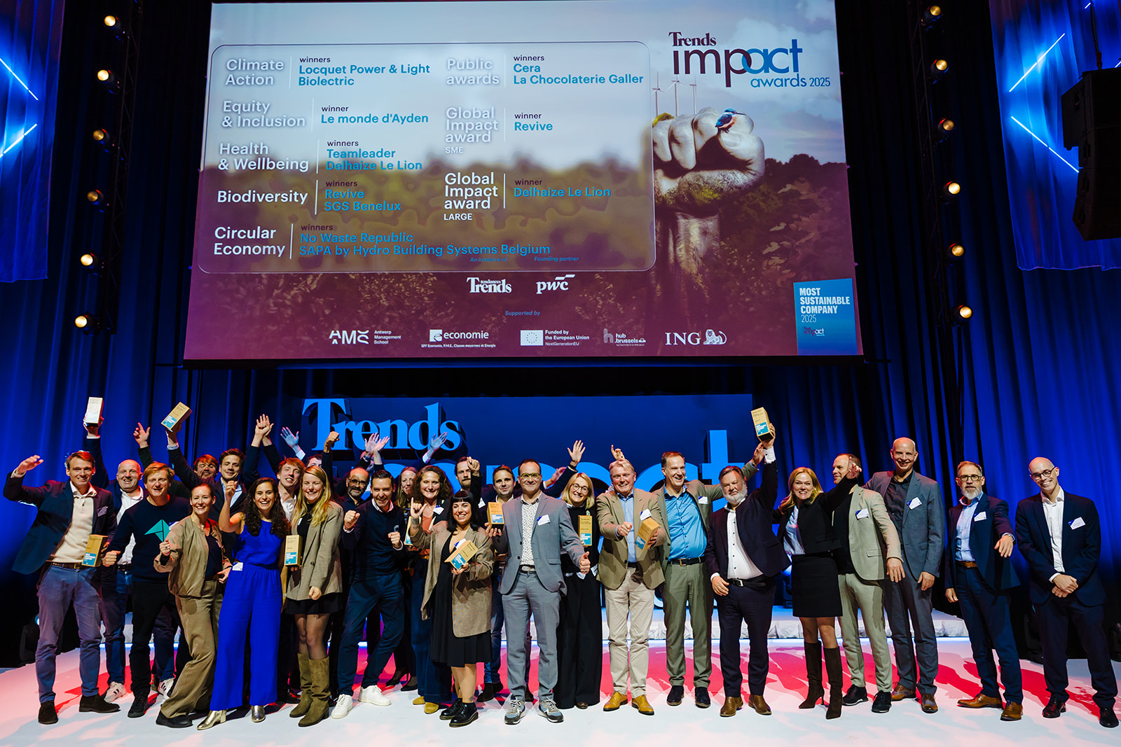 Trends Impact Awards winners 2025